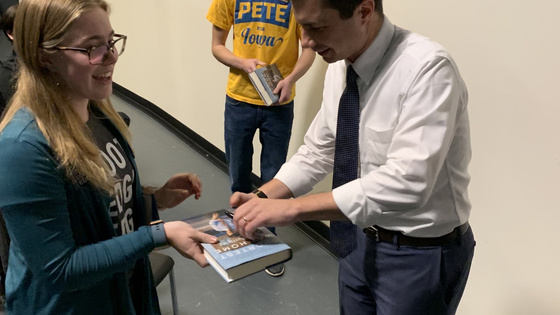 I met Pete Buttigieg!